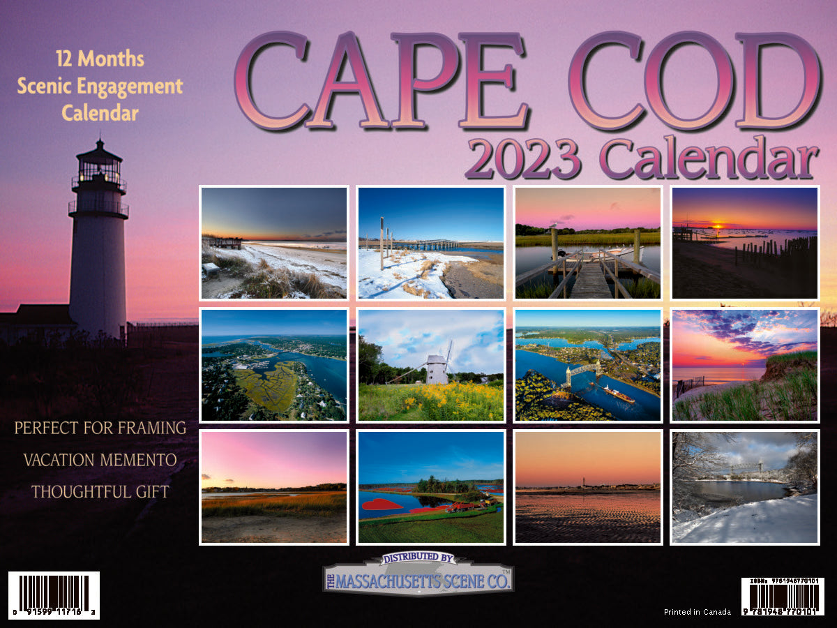 2023 Cape Cod Calendar – Klein Souvenirs